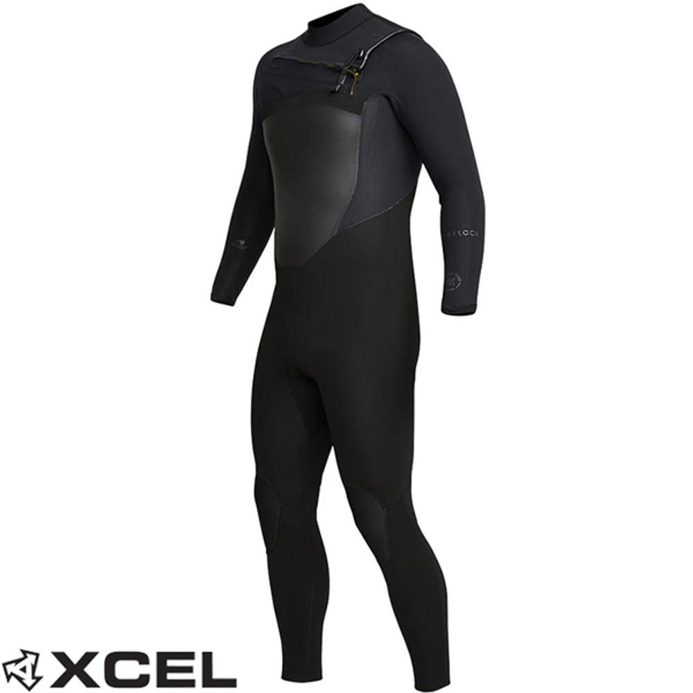 XCEL | Drylock Wetsuit 3:2mm | Chest Zip | Black | XCEL Australia | Surfing Wetsuits | Steamer | Newest Release | Low Stock