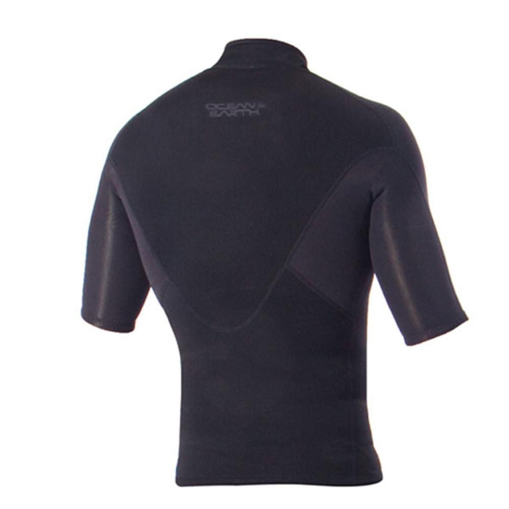 Supa-Flex Short Sleeve Wetsuit Vest 1.5mm | Black | Surfing Top