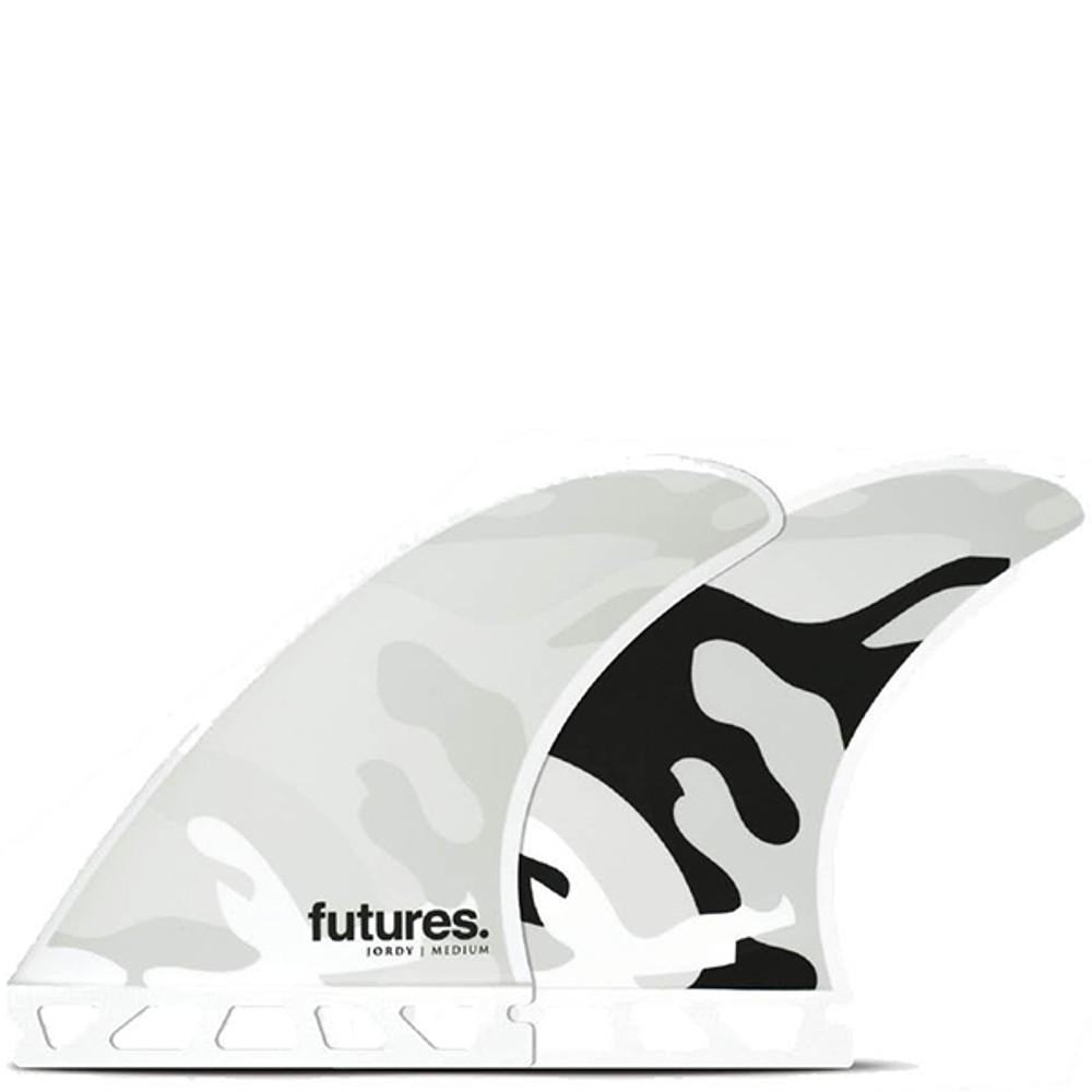 Jordy Smith Medium Thruster 3 Fin Set | Honeycomb | Futures Fins | Surfer Weight 65kg-88kg | Smooth Lines & Smaller Centre Fin