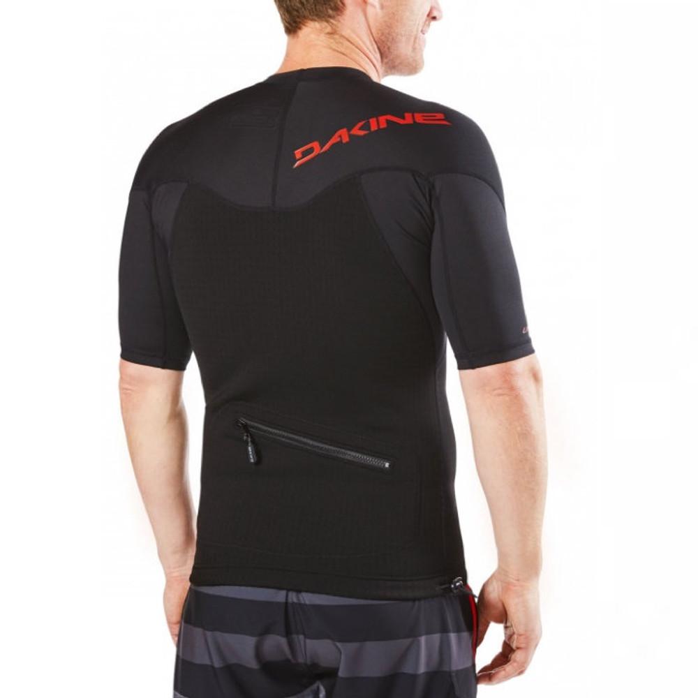 Storm Snug Fit Short Sleeve UV Padded Rashguard | Surfing Rashie | Surf Rash Vest | Black