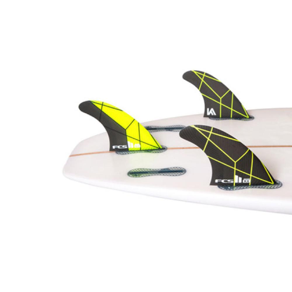 FCSII Kolohe Andino | Thruster 3 Fin Set | Performance Core | Fast Explosive Turns | Large 75kg+