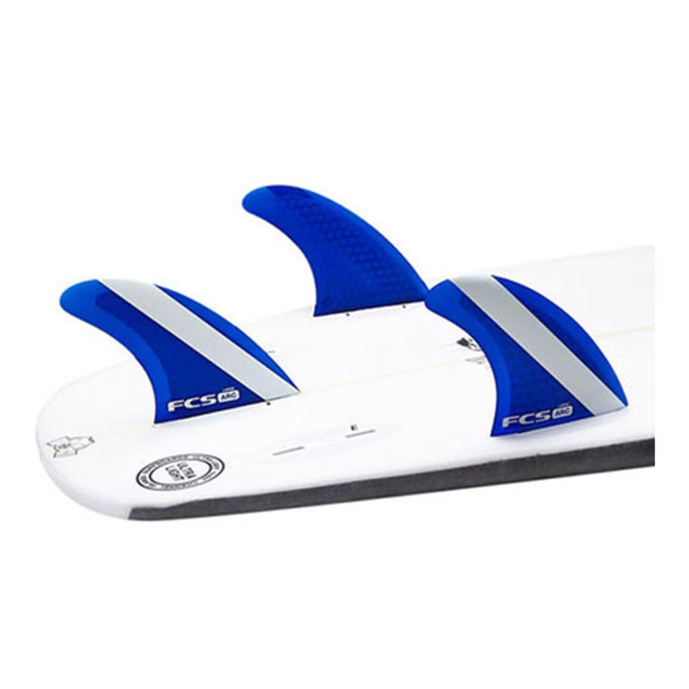 FCS ARC Large | Thruster 3 Fin Set | Performance Core | Twin Tab | Smaller Centre Fin For Tail Release |