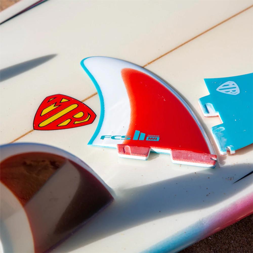 FCSII Mark Richards Freeride Twin Fin Set | Mark Richards | Ultra Loose with Fast Release