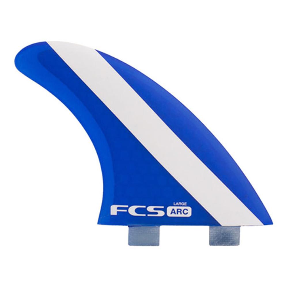 FCS ARC Large | Thruster 3 Fin Set | Performance Core | Twin Tab | Smaller Centre Fin For Tail Release |