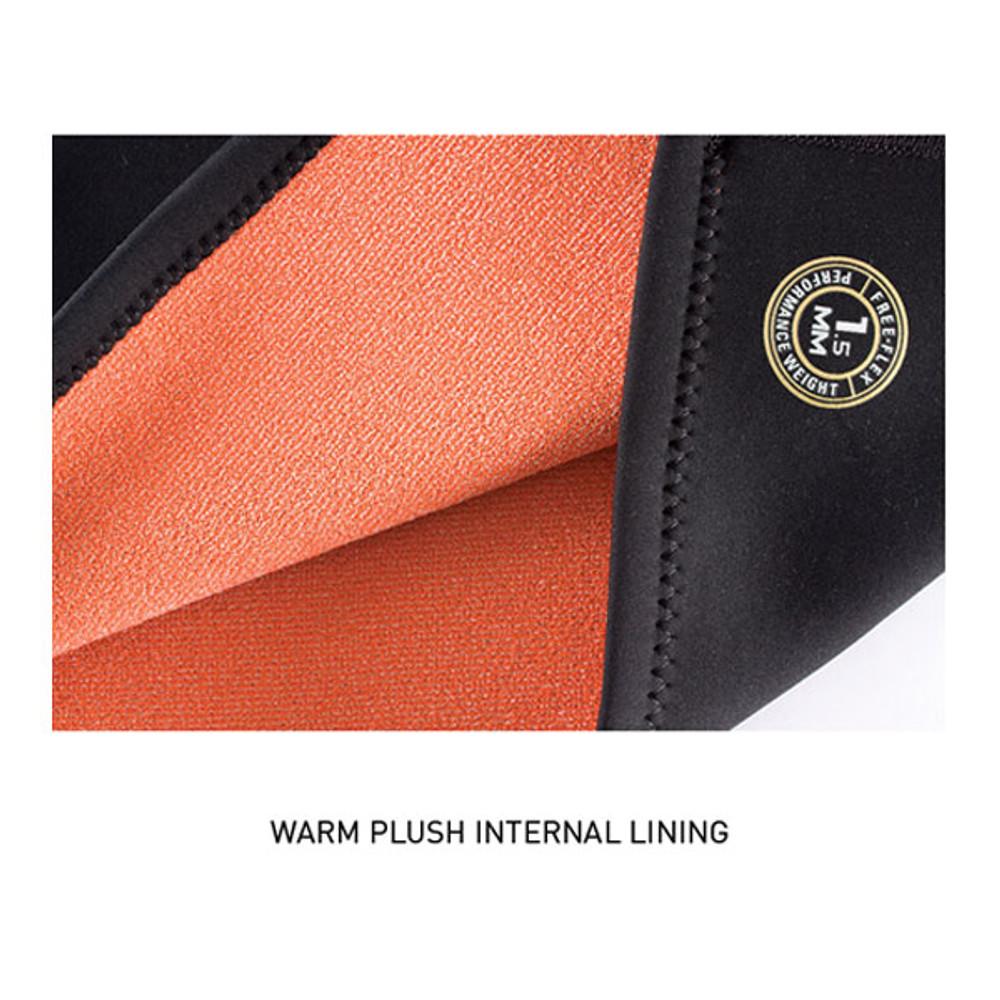 Supa-Flex Sleeveless Surfing Wetsuit Vest 1.5mm | Black