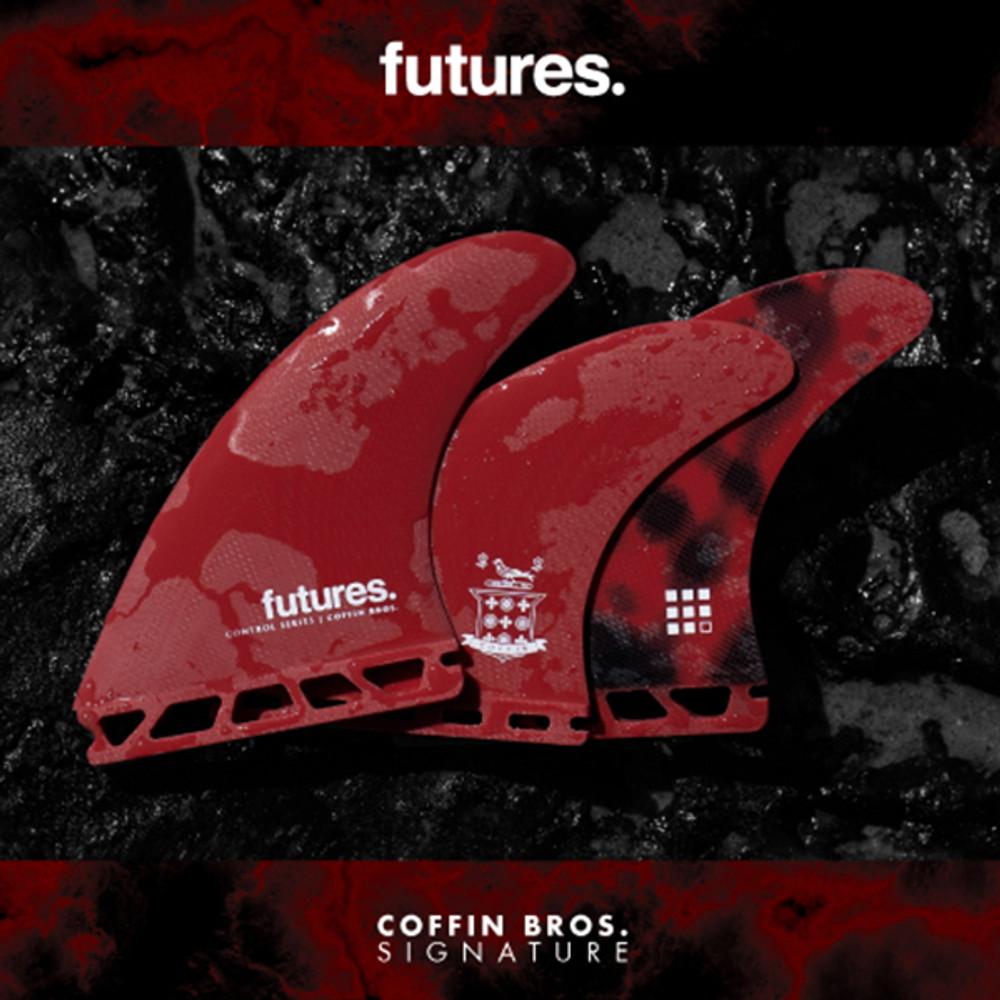 Futures Fins | Coffin Bros | Medium | Designed by Parker and Connor Coffin