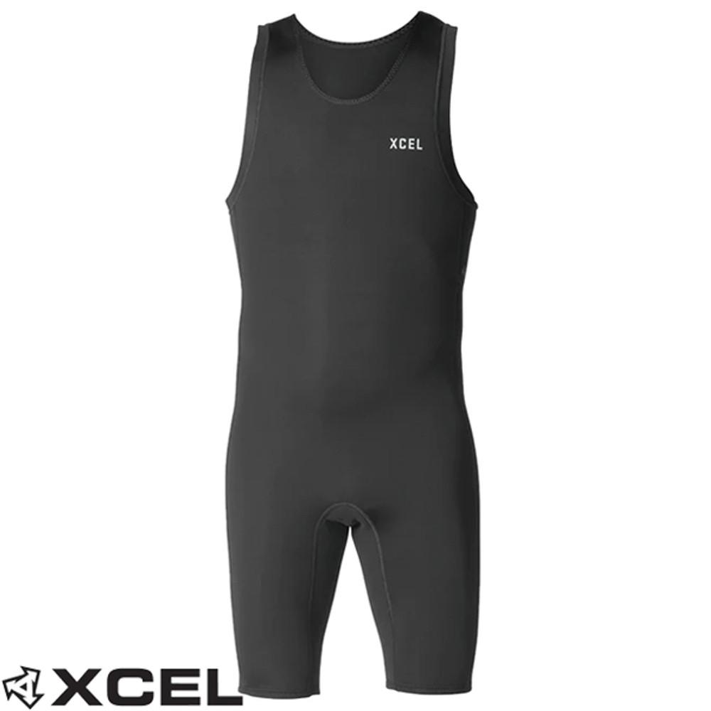 XCEL | Axis Short John Wetsuit 2mm| Black | Surfing Wettie | Back Zip