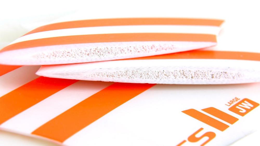 FCSII JW Julian Wilson | Large | Thruster (3) Fin Set | Performance Core | Athlete Series FCS Surfing Fins | Super Responsive