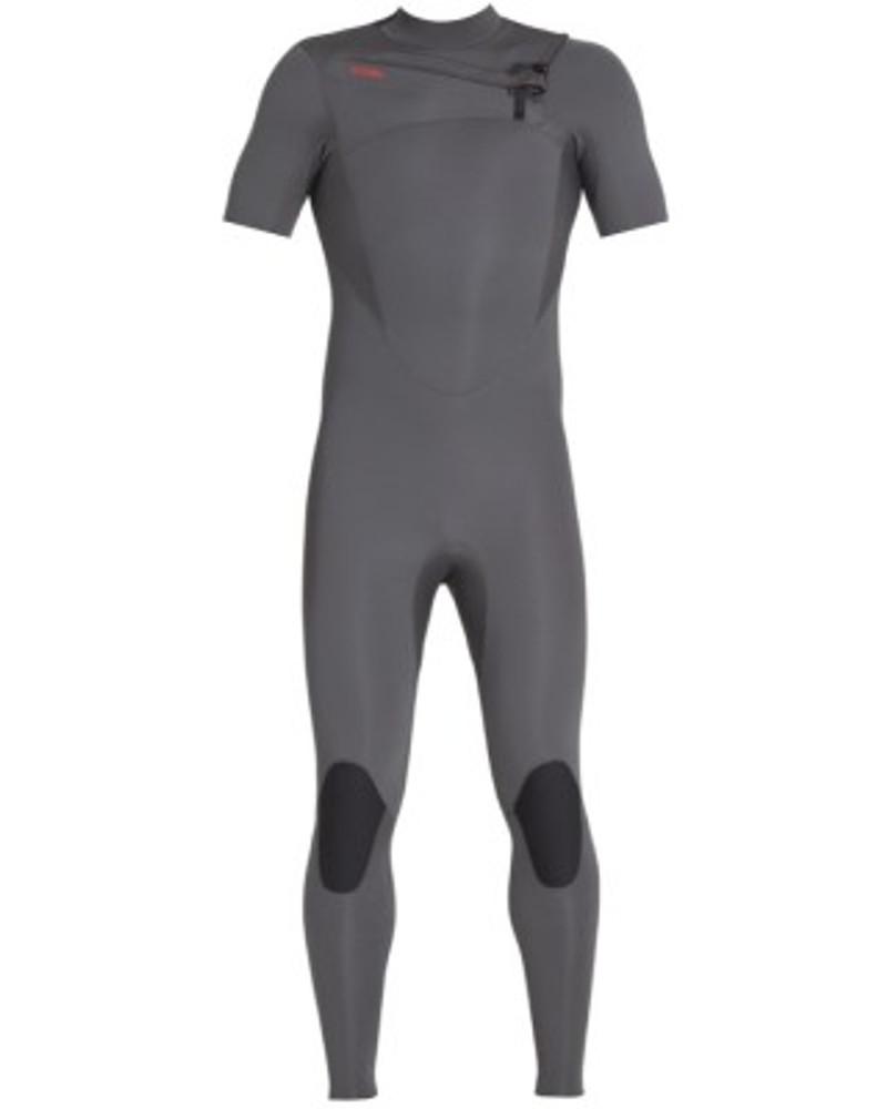 Youth Infiniti Comp Steamer 2mm | Chest Zip | XCEL | Black | Boys | Kids | Groms | Junior Surfing Wetsuit