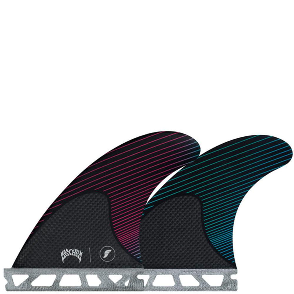 Futures | Mayhem Small | Thruster 3 Fin Set | Suits Surfers 47kg-70kg | Suits Beachbreaks