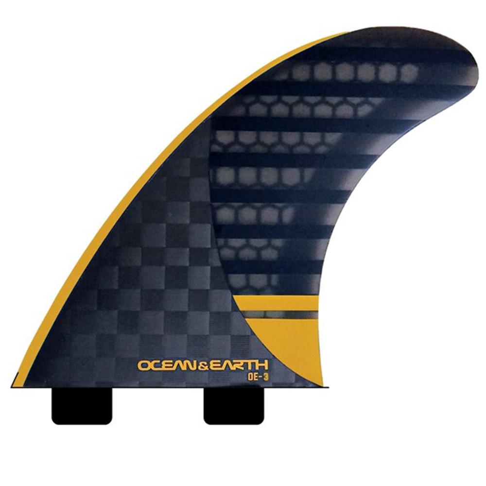 Speed Surfboard Fins | Thruster 3 Fin Set | Ocean and Earth | Generate Speed