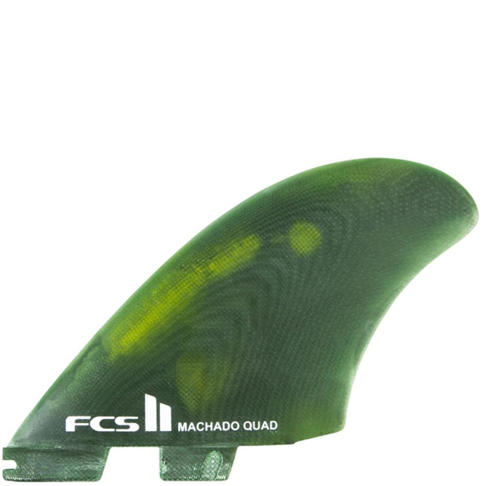 FCSII Rob Machado Seaside Camo Quad 4 Fin Set | Performance Glass | FCS2 Surfboard Fins | Responsive Turning | Surfing Fins For High Volume Boards