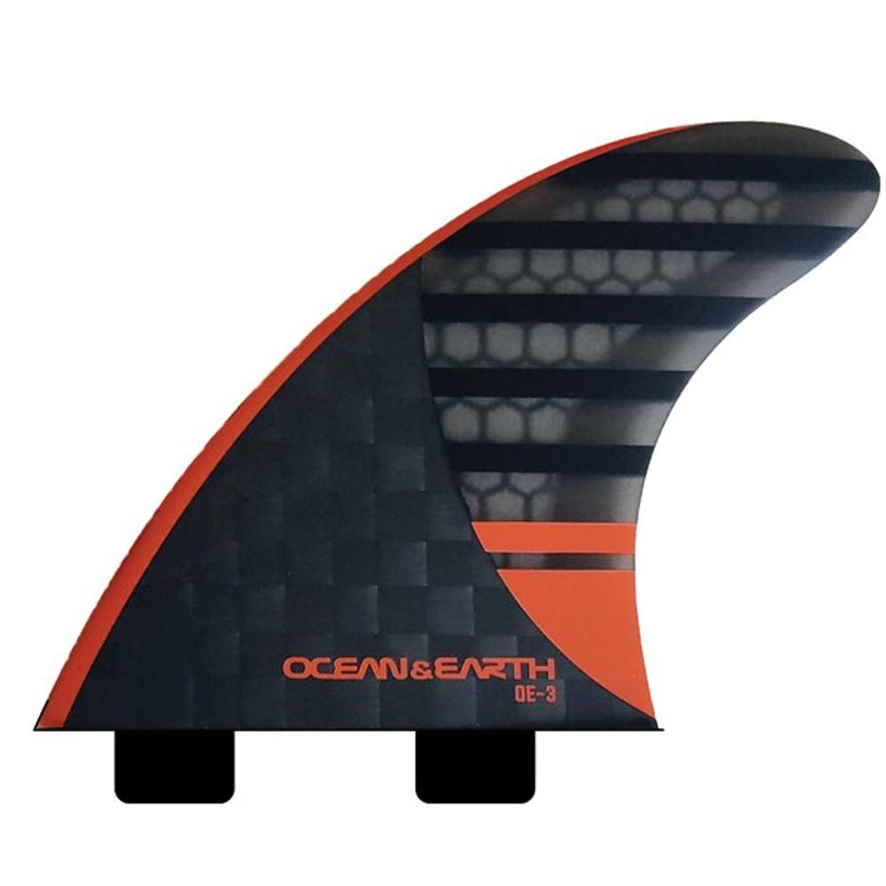 Speed Surfboard Fins | Thruster 3 Fin Set | Ocean and Earth | Generate Speed