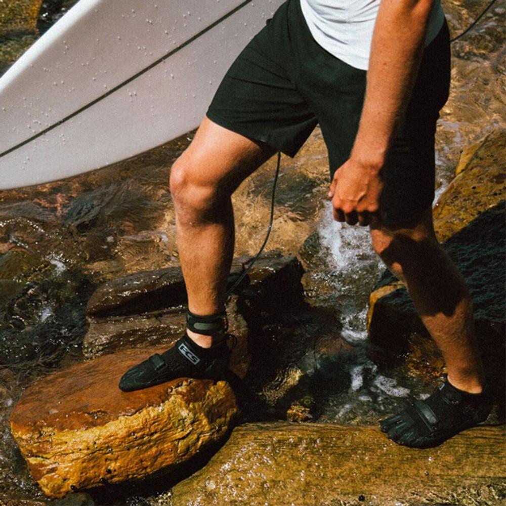 FCS SP2 Split Toe Reef Boot 1.5mm | Black | Wetsuit Boots | Cool Water Surfing Equipment