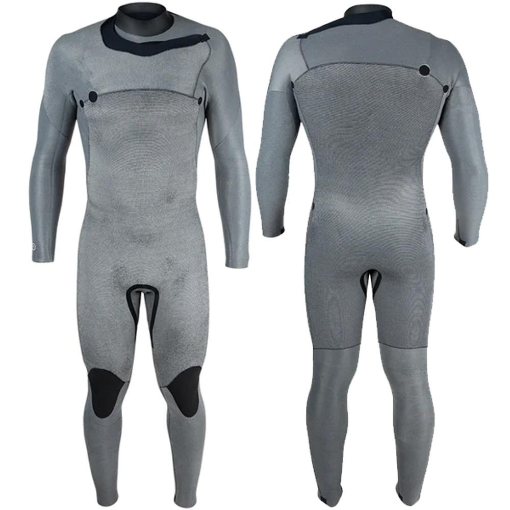 XCEL Youth Boys Comp Steamer 3:2mm | Chest Zip | Dark Forest | Junior Surfing Wetsuits | Surf Wetsuit for Kids