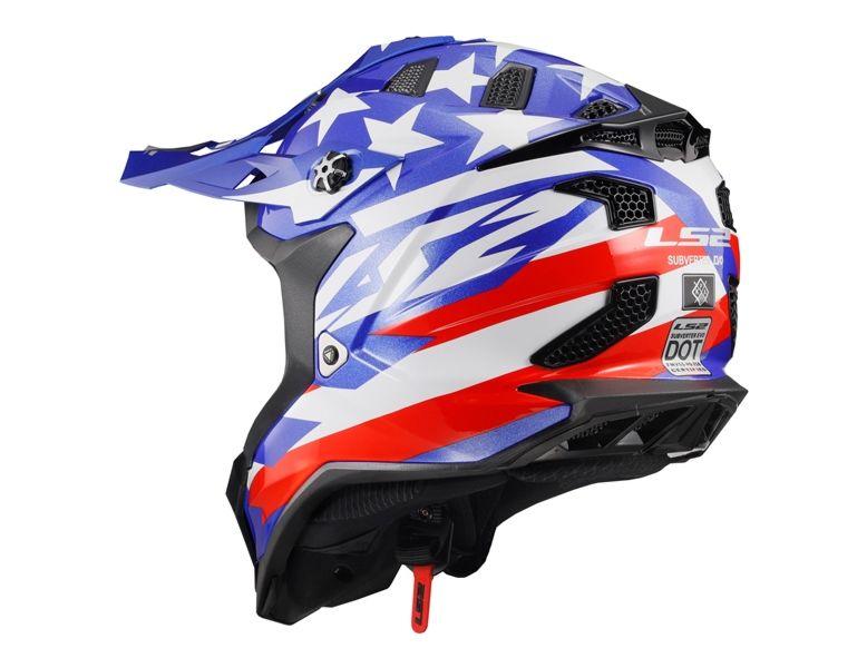 LS2 Subverter Evo Off-Road Helmet United - Without Goggle
