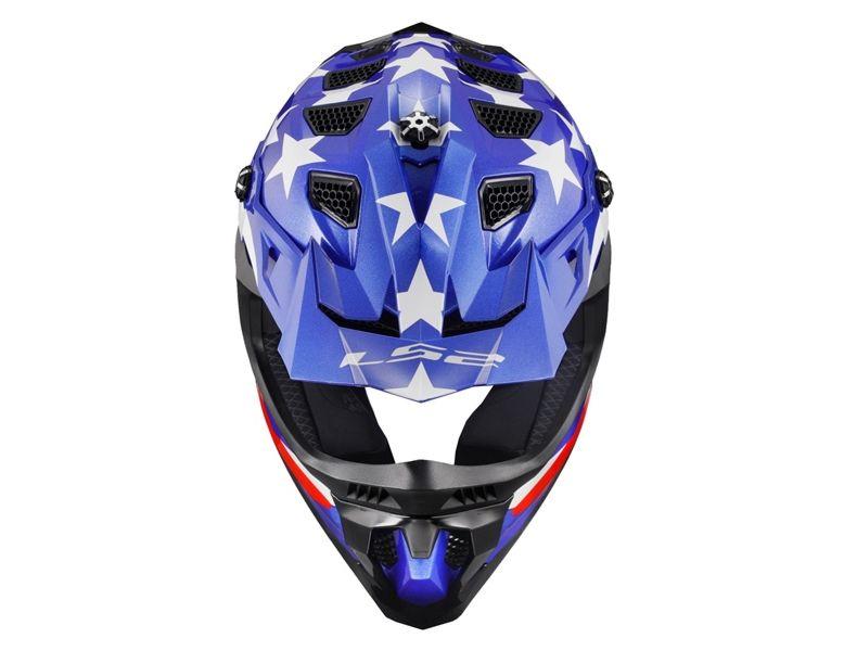 LS2 Subverter Evo Off-Road Helmet United - Without Goggle