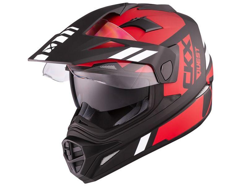 CKX Quest RSV dual sports Helmet, Summer Flash - Without Goggle