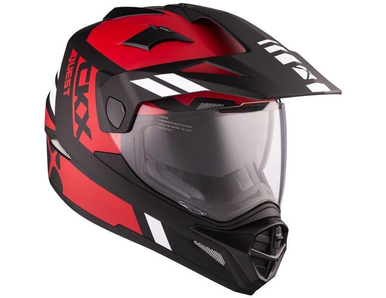 CKX Quest RSV dual sports Helmet, Summer Flash - Without Goggle
